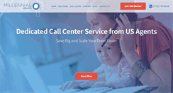 Desktop Screenshot of millennialservices.com